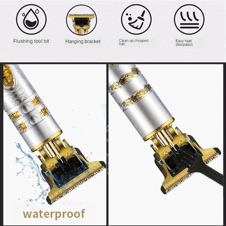 Vintage T9 Cutting Grooming Kit Full Set Professional Body Beard Barber