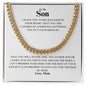 Son - Proudest -Cuban Link Chain