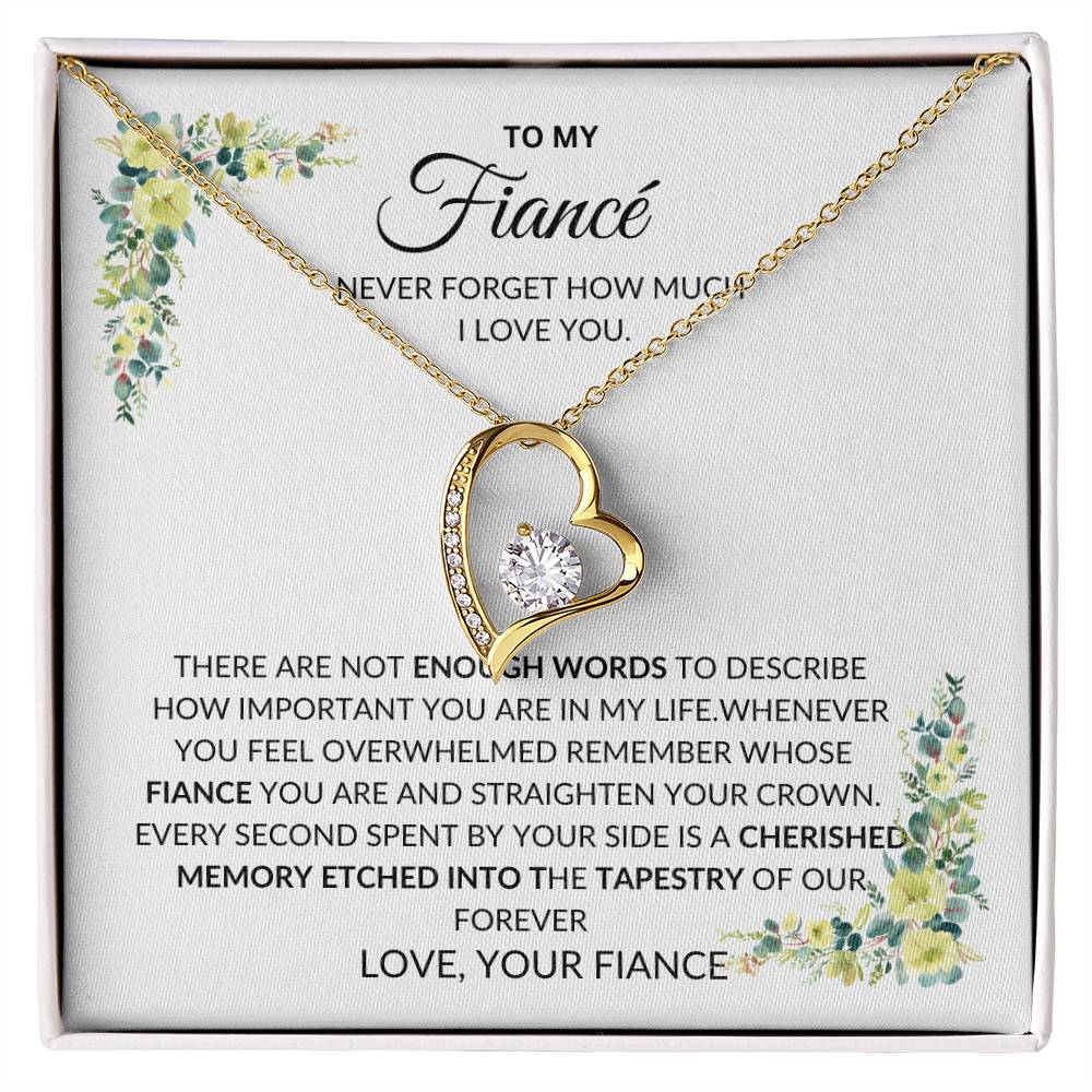 To My Future Wife - You Are Most Important in My Life - Forever Love Necklace