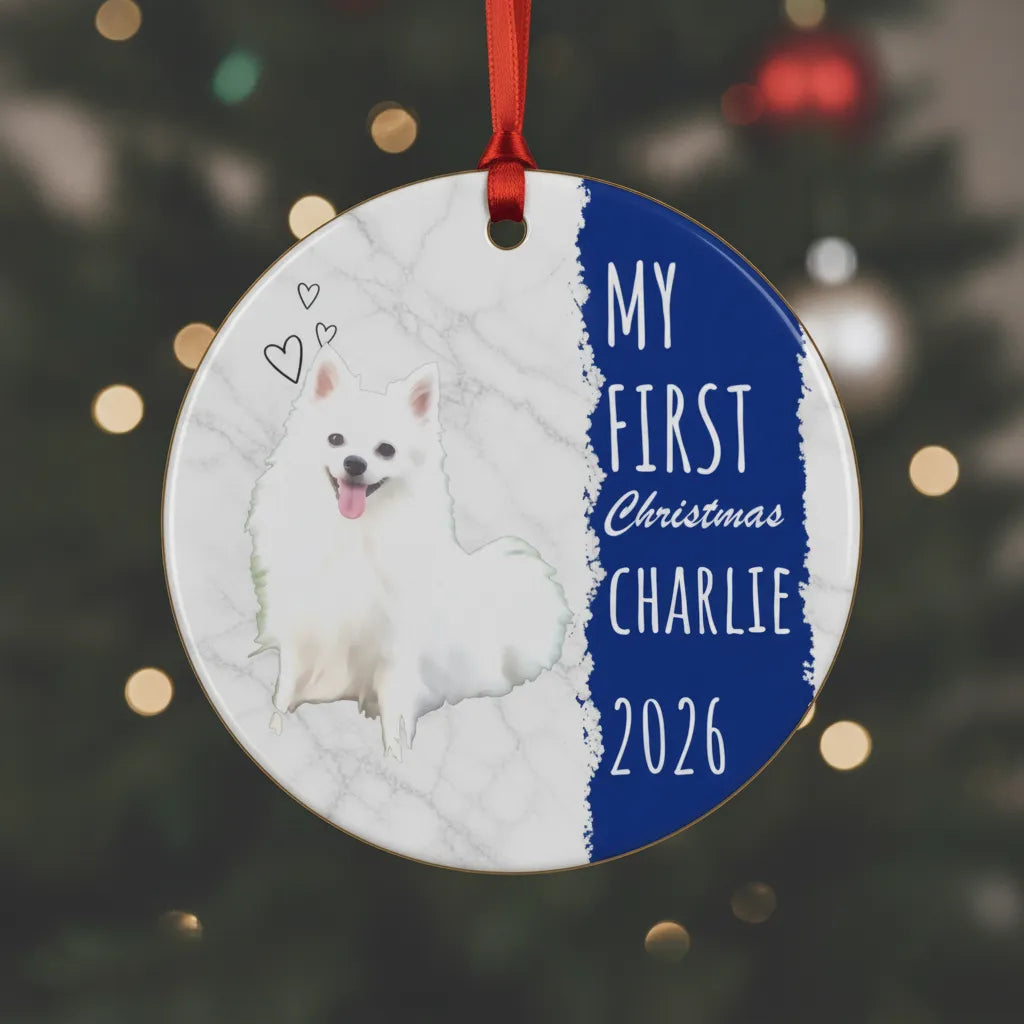 Our First Christmas - Personalized Pet Ornament