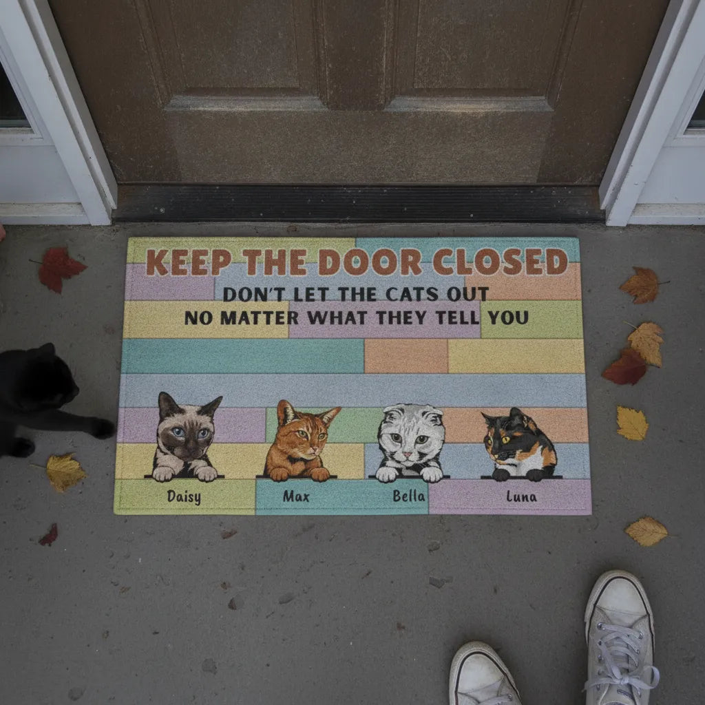 Welcome To Our Home - Personalized Doormat