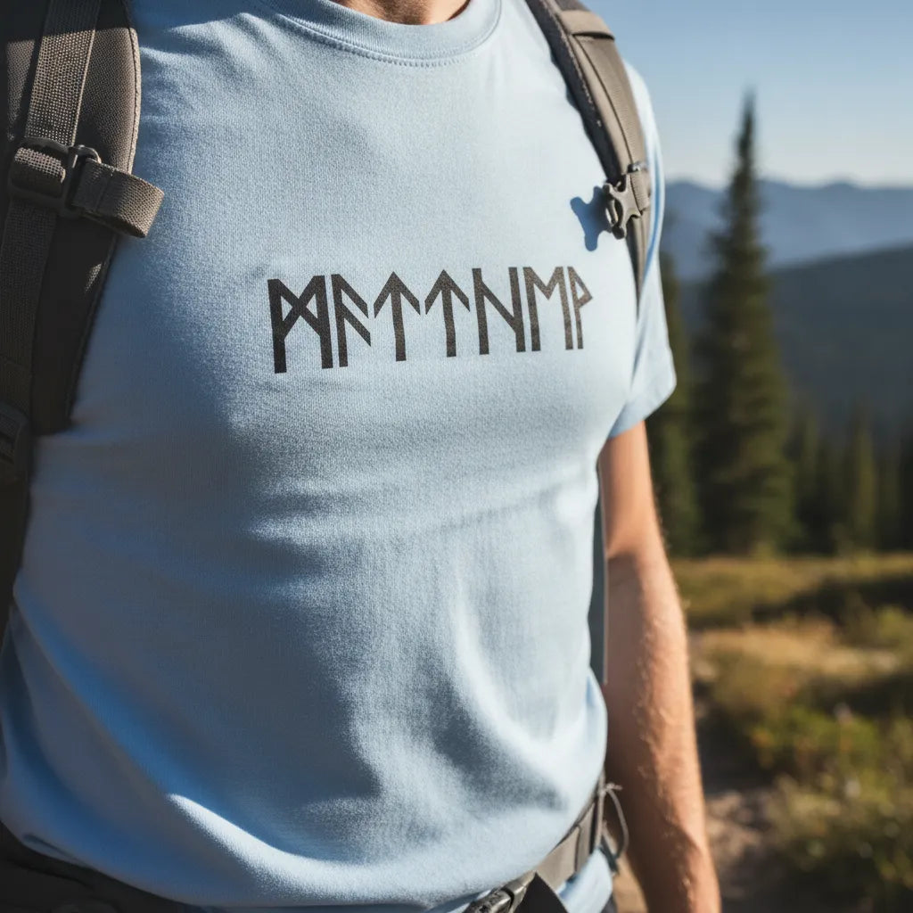 Custom Name in Runes - Personalized Viking Shirt