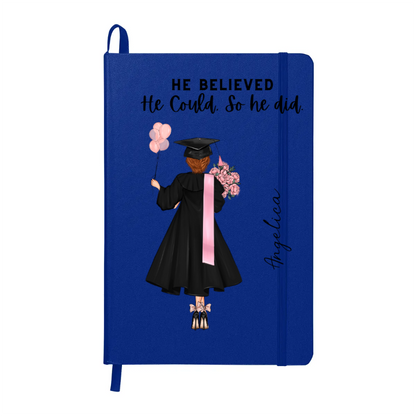 Graduation Gift For Her Him - Personalized Notebook Set