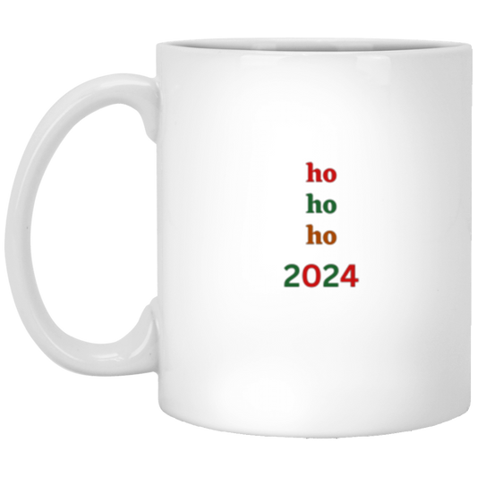 ho-ho-ho 11 oz. White Mug