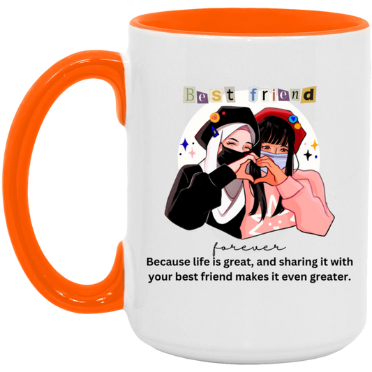 Best Friends 15oz. Accent Mug