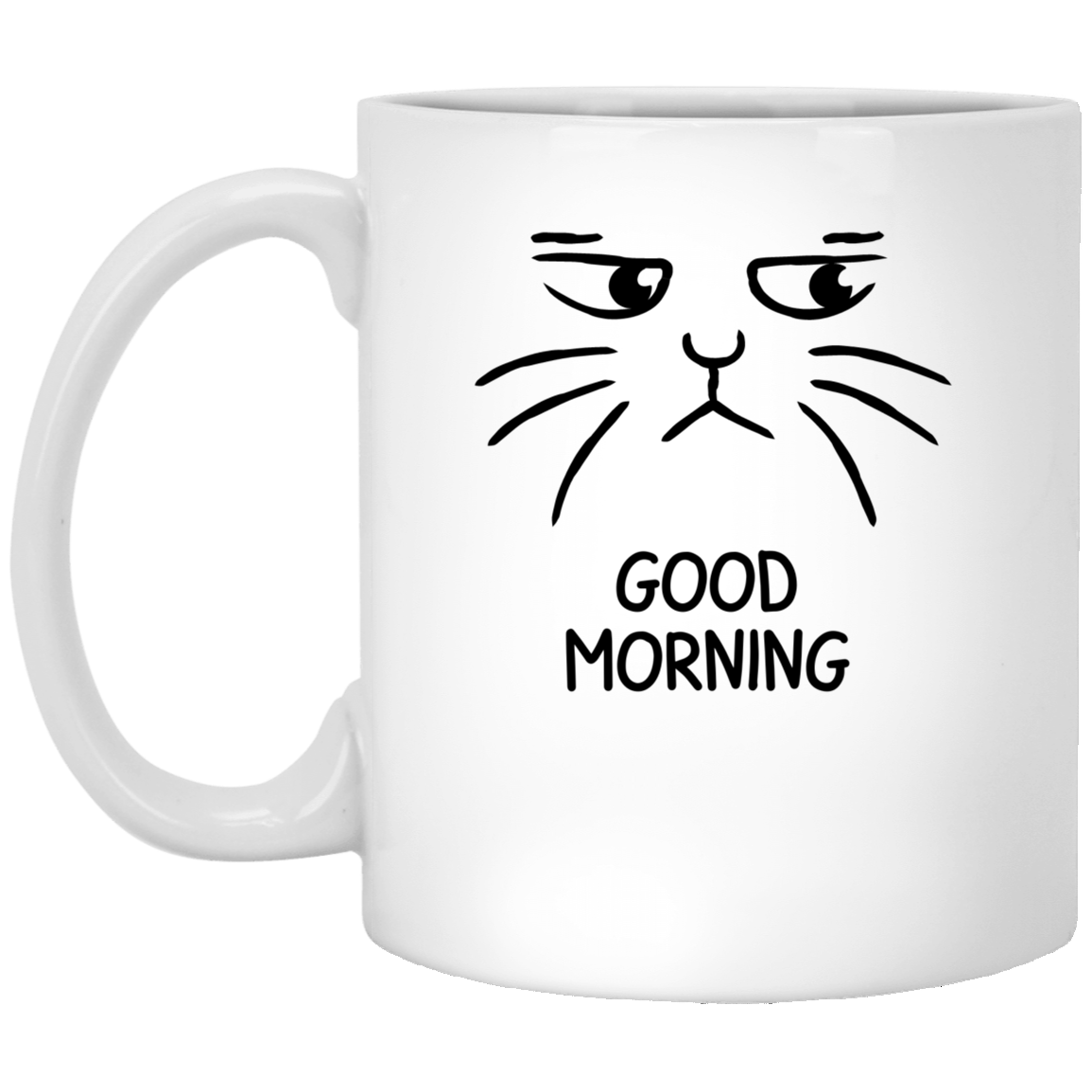 Good Morning11 oz. White Mug