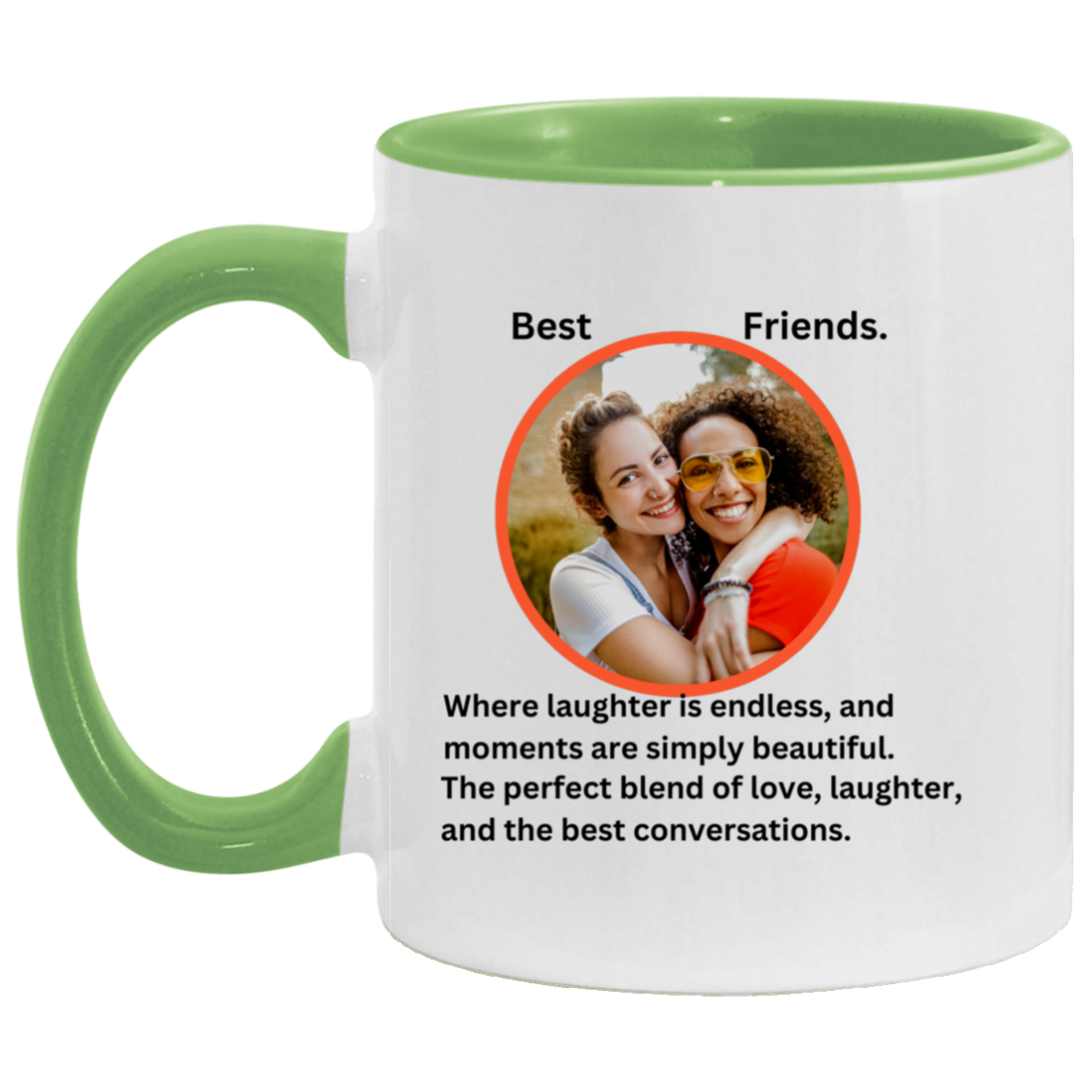 Best Friends 11 oz. Accent Mug