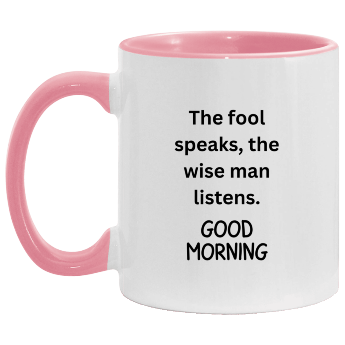 Good morning 11 oz. Accent Mug