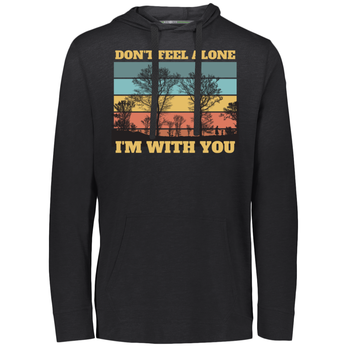 Not Alone Eco Triblend T-Shirt Hoodie