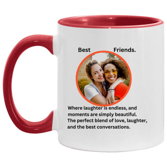 Best Friends 11 oz. Accent Mug