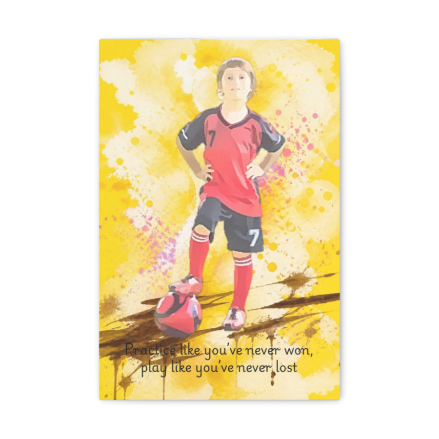 Personalized Watercolor Sports Poster