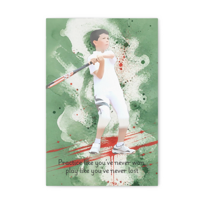 Personalized Watercolor Sports Poster
