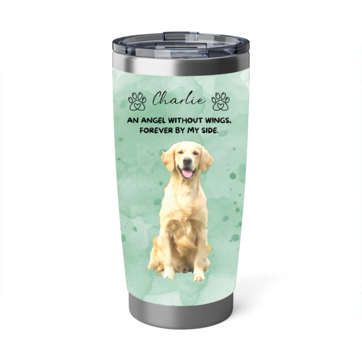 Personalized Watercolor Pet Memorial Portrait