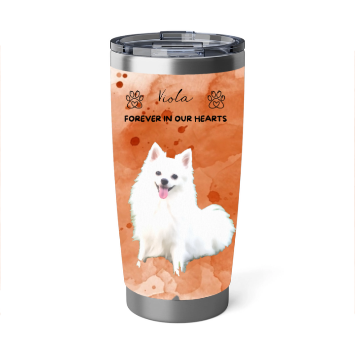Personalized Watercolor Pet Memorial Portrait