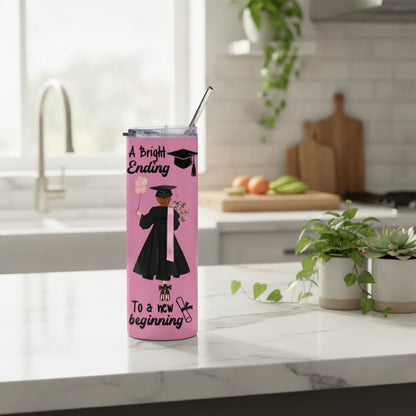 A Bright Ending - Personalized Graduation Tumbler