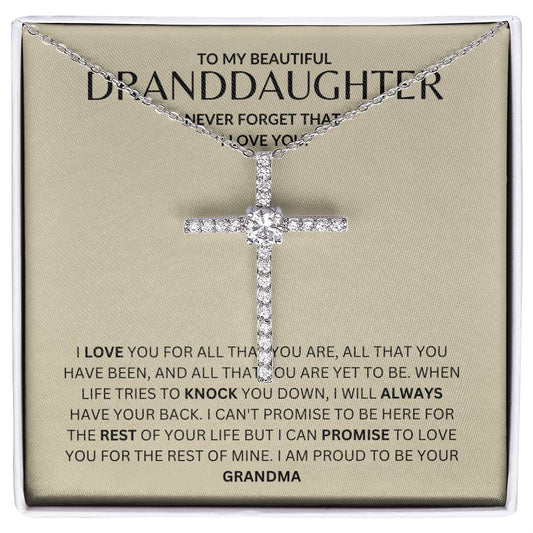 To my Granddaughter-Love for all you