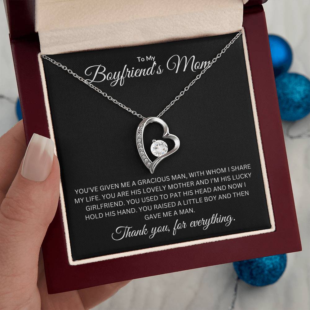 Mom of My Husband - Raised Him - Forever Love Necklace