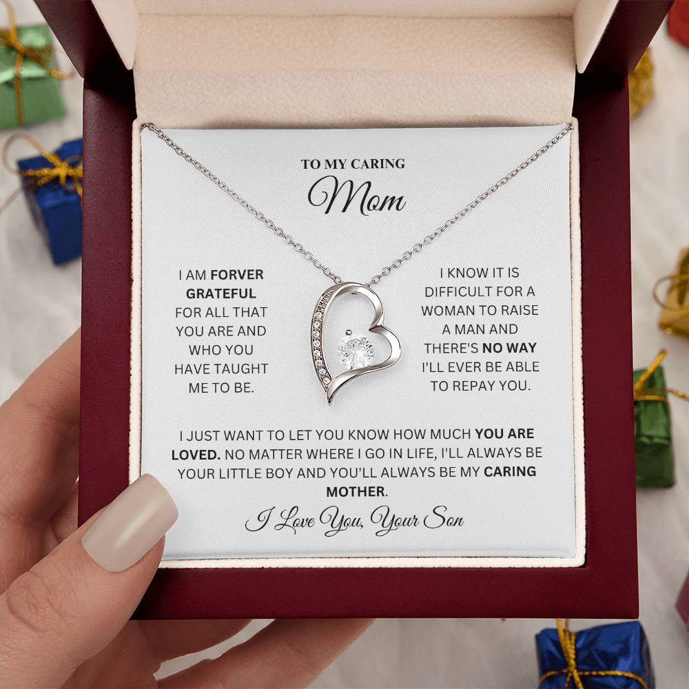 Mom -Love Me - Forever Love Necklace