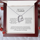My Valantine Love Knot Necklace Valantine Day Gift
