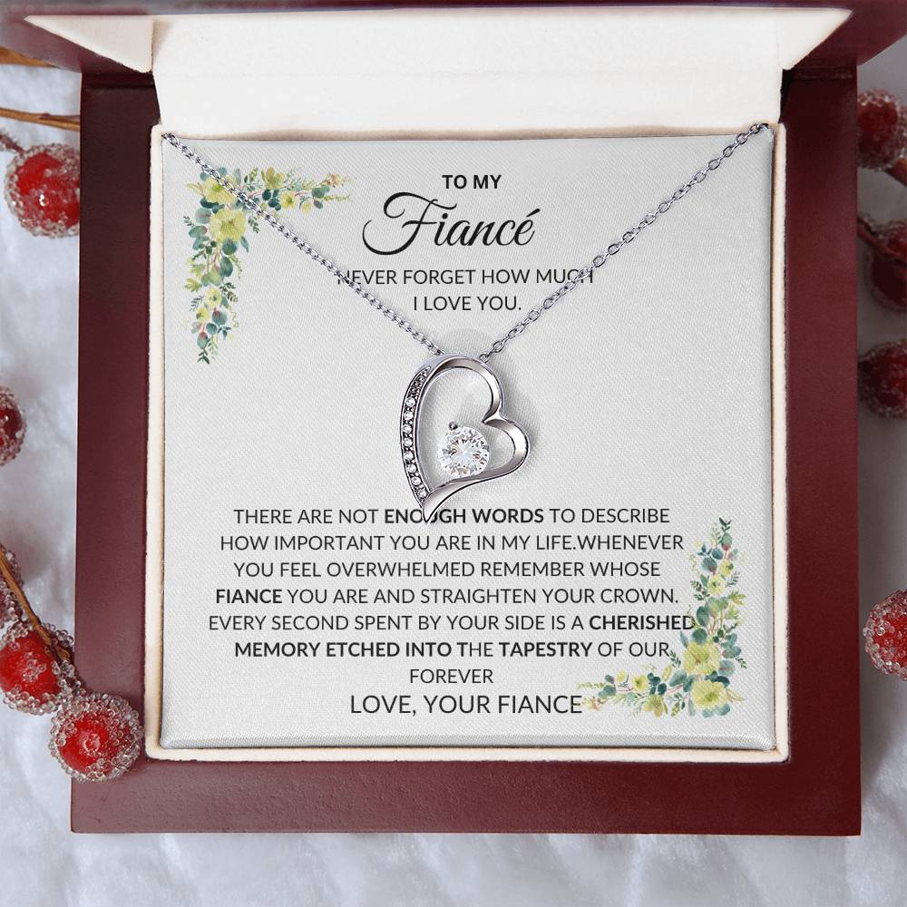 To My Future Wife - You Are Most Important in My Life - Forever Love Necklace