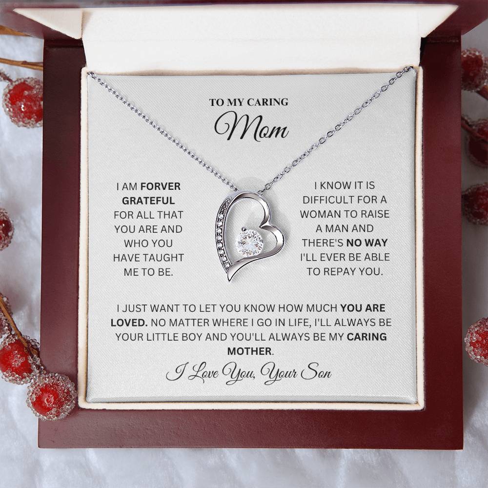 Mom -Love Me - Forever Love Necklace