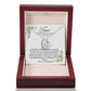 To My Future Wife - You Are Most Important in My Life - Forever Love Necklace