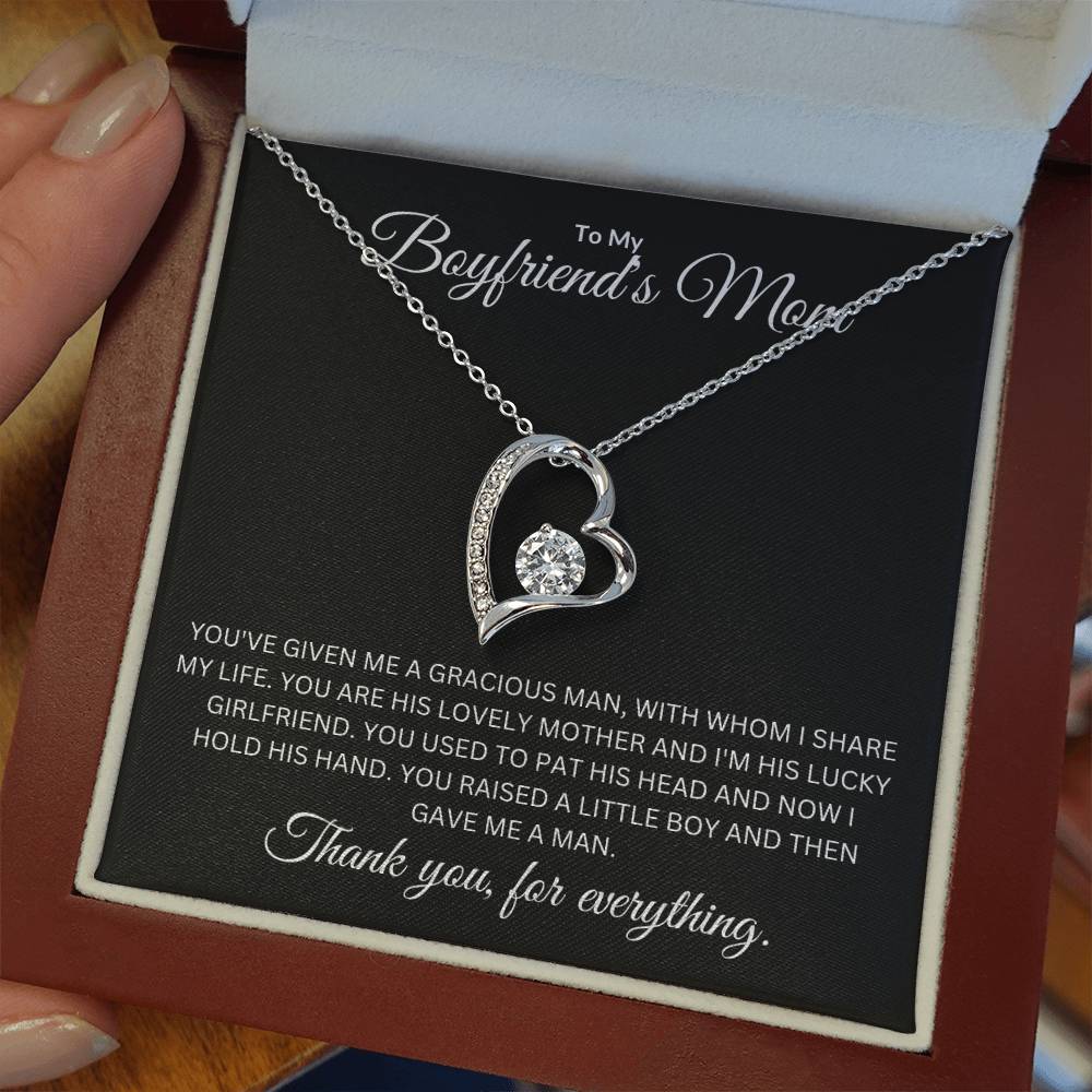 Mom of My Husband - Raised Him - Forever Love Necklace