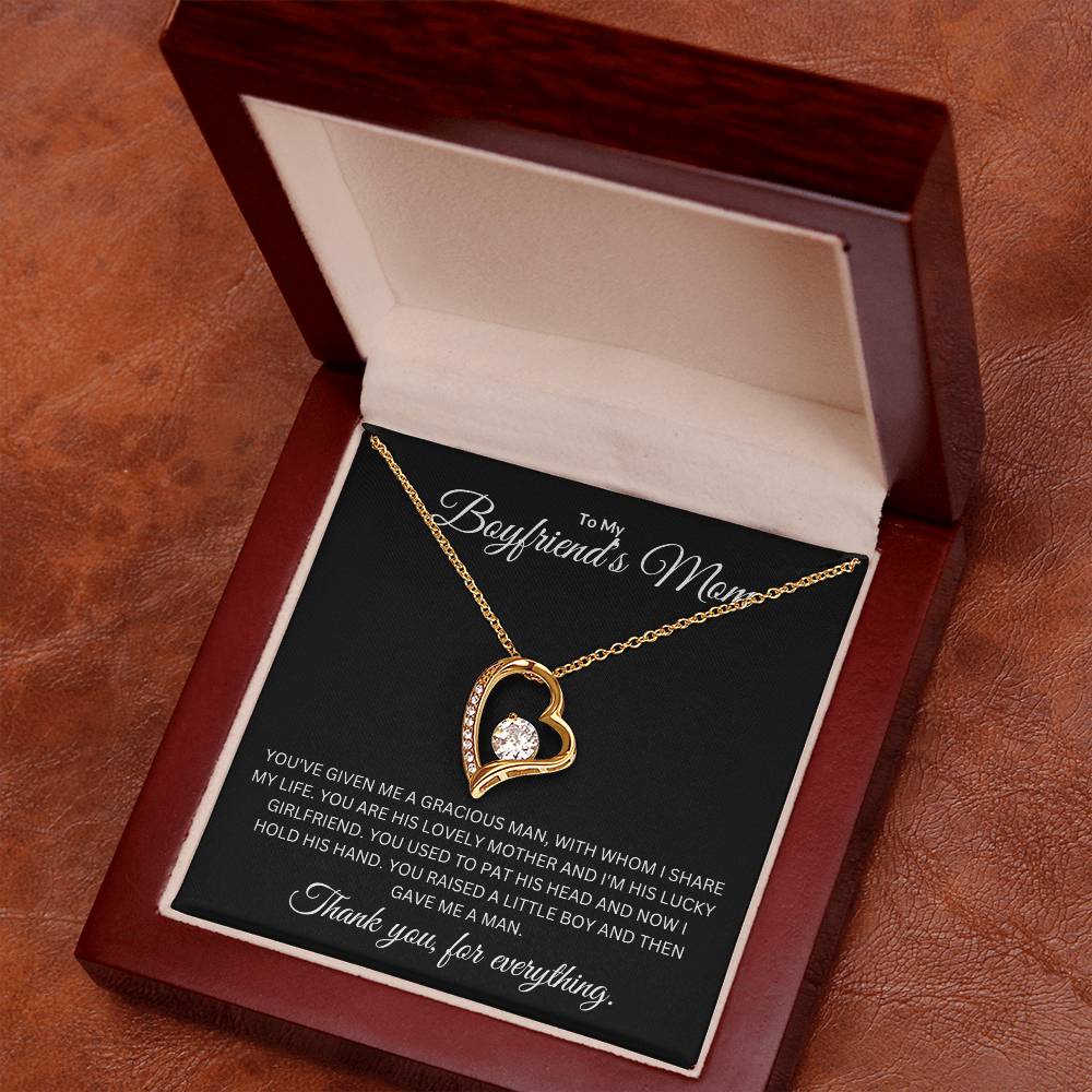 Mom of My Husband - Raised Him - Forever Love Necklace