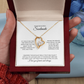 My Valantine Love Knot Necklace Valantine Day Gift