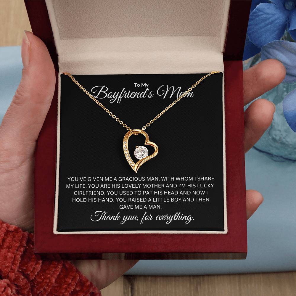 Mom of My Husband - Raised Him - Forever Love Necklace