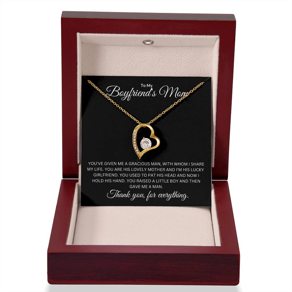 Mom of My Husband - Raised Him - Forever Love Necklace