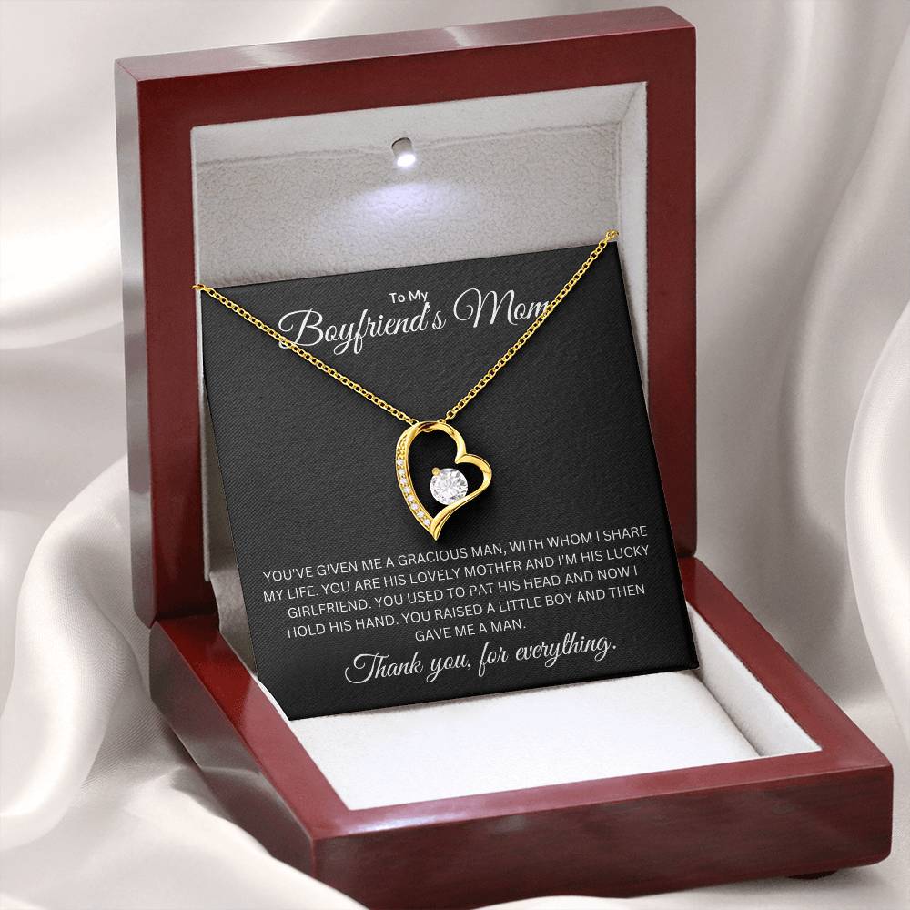 Mom of My Husband - Raised Him - Forever Love Necklace