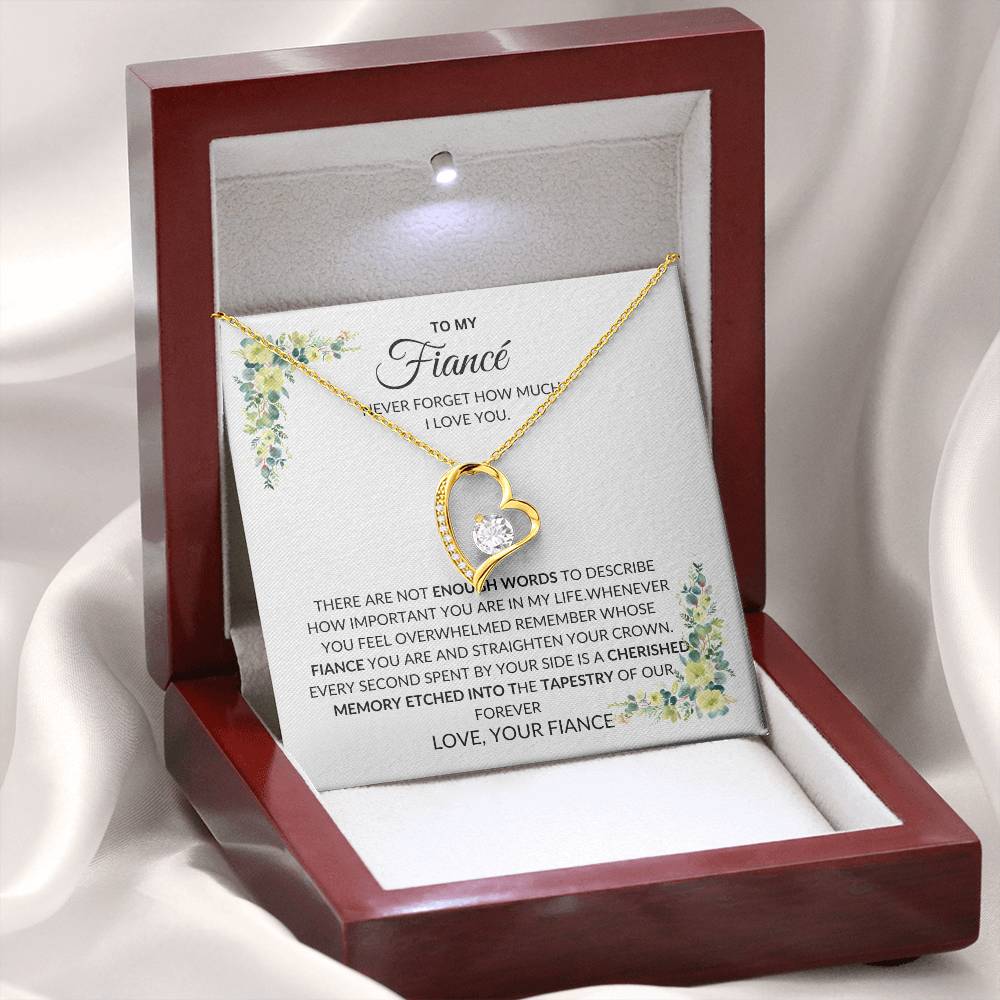 To My Future Wife - You Are Most Important in My Life - Forever Love Necklace