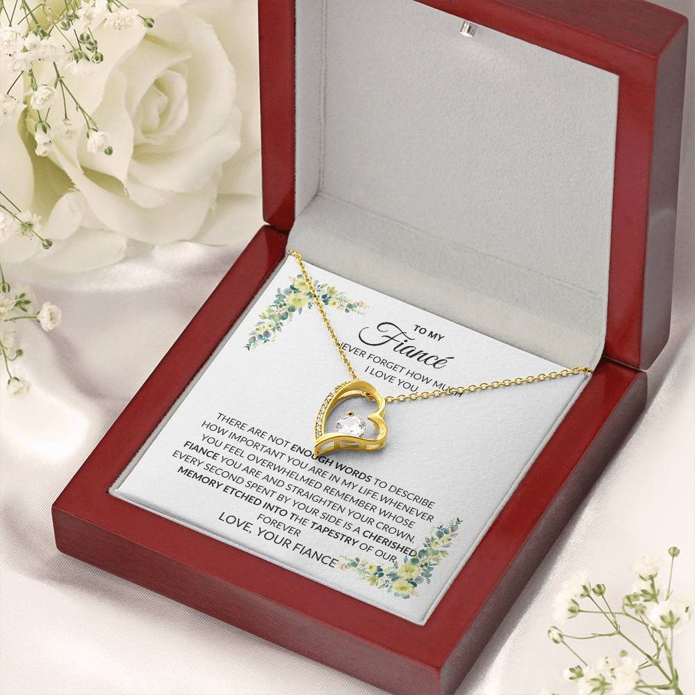 To My Future Wife - You Are Most Important in My Life - Forever Love Necklace