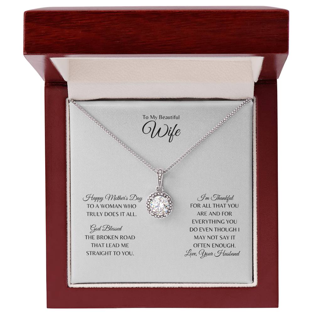 Wife - True Love -  Eternal Hope Necklace