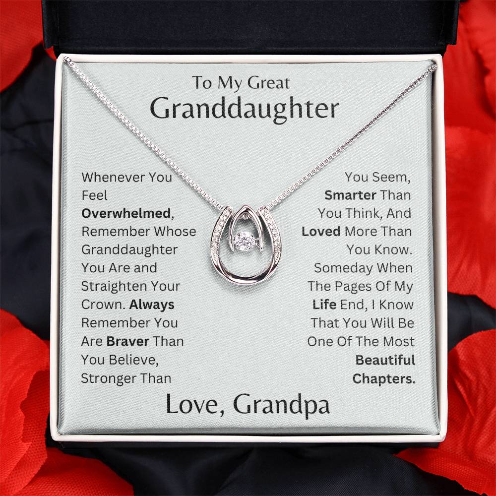 To My Granddaughter- You are Brave