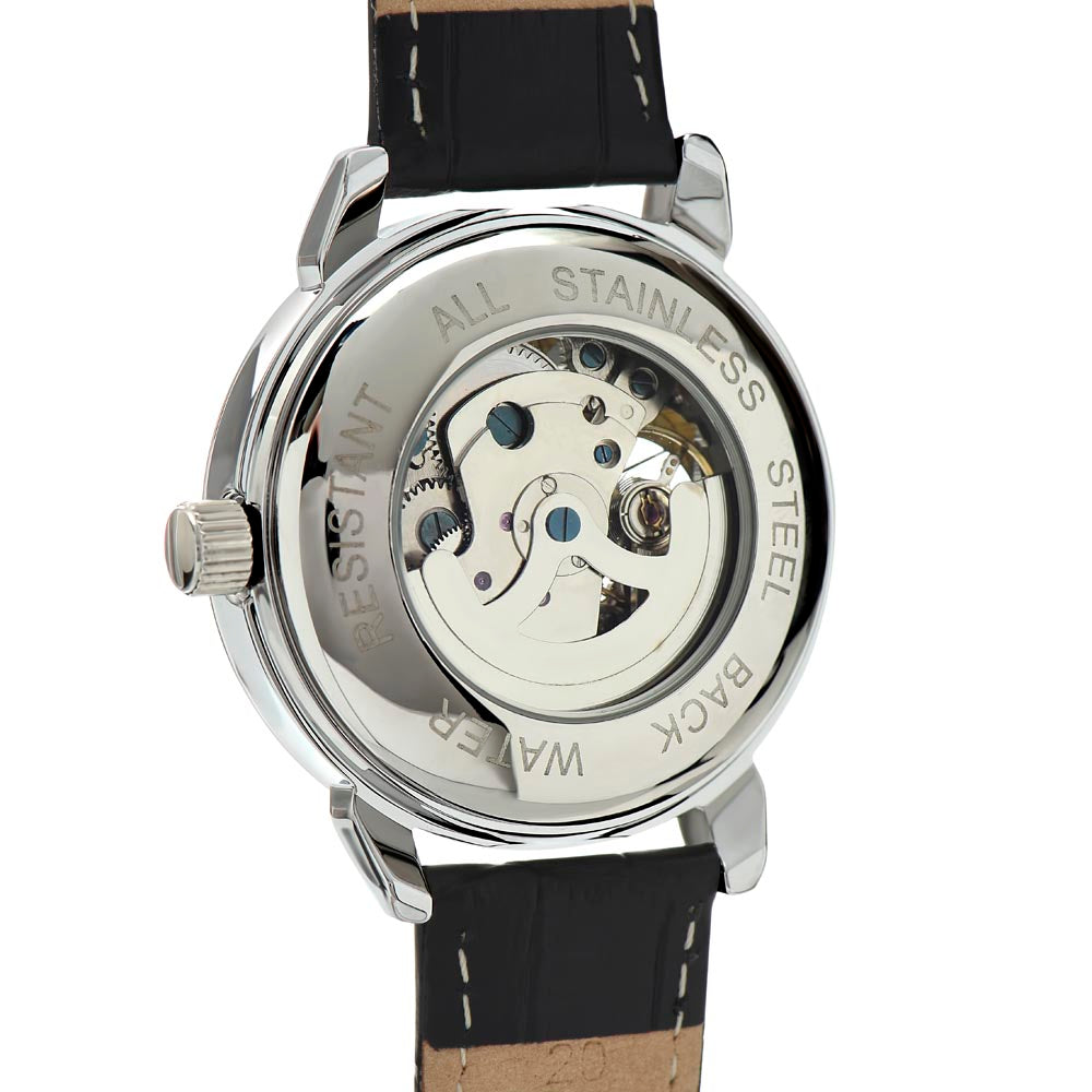 Time spent together- Men's Openwork Watch