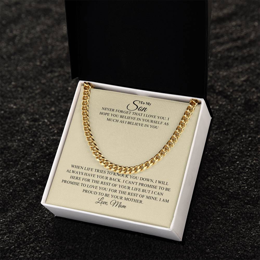 Son - Feel Loved - Cuban Link Chain