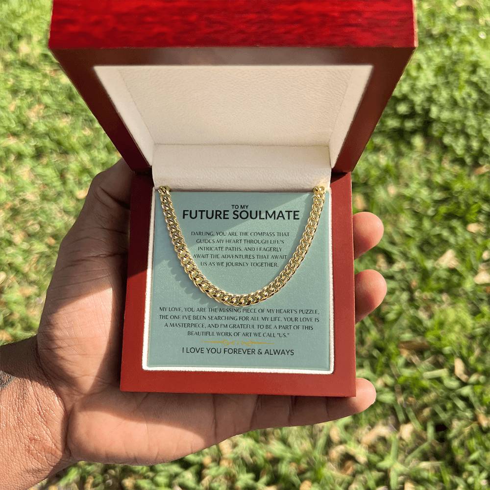 To My Future Husband - My Darling Soulmate - Cuban Link Chain