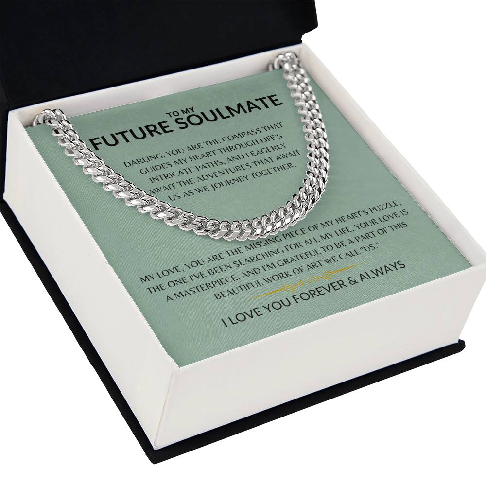 To My Future Husband - My Darling Soulmate - Cuban Link Chain