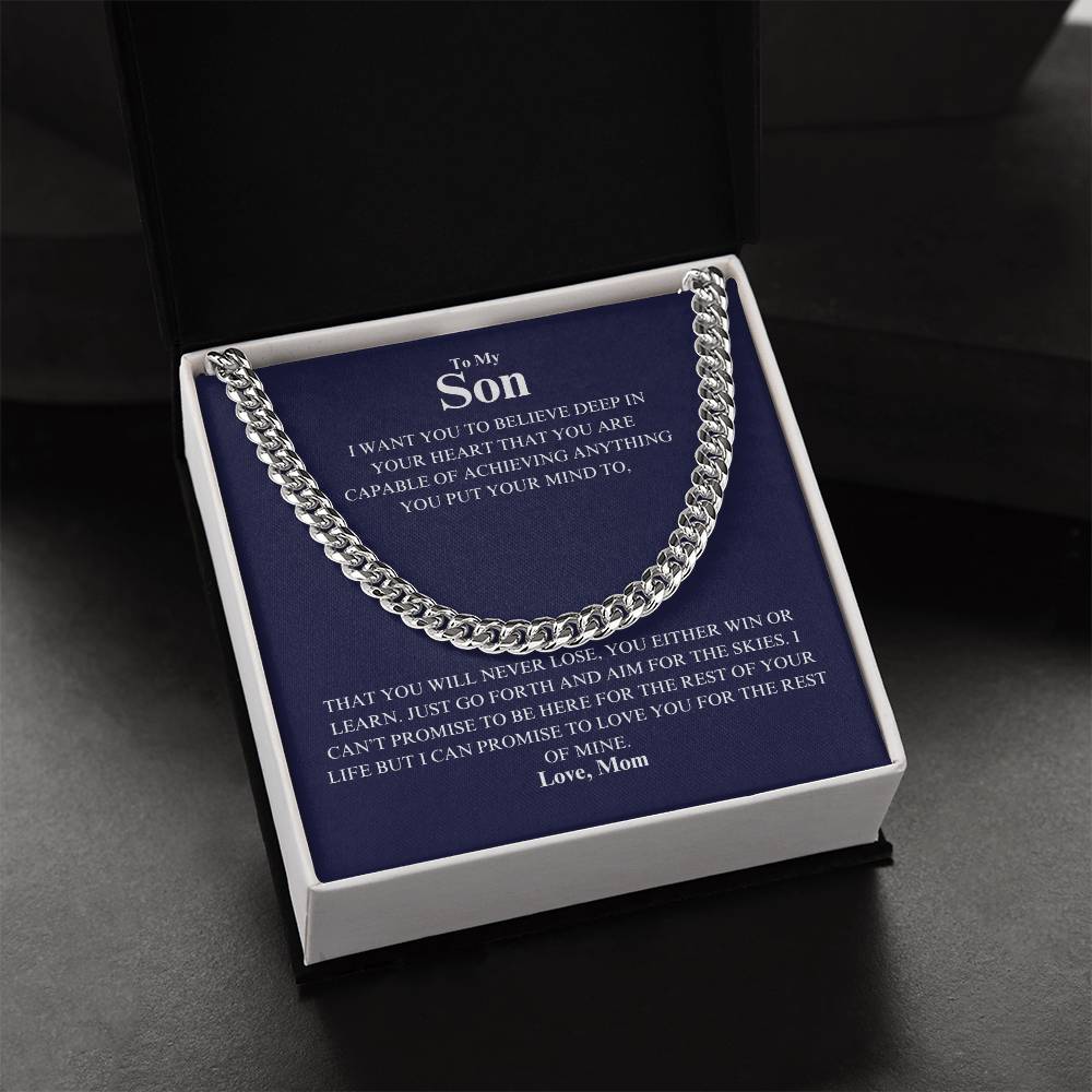 Son - Hugs - Cuban Link Chain