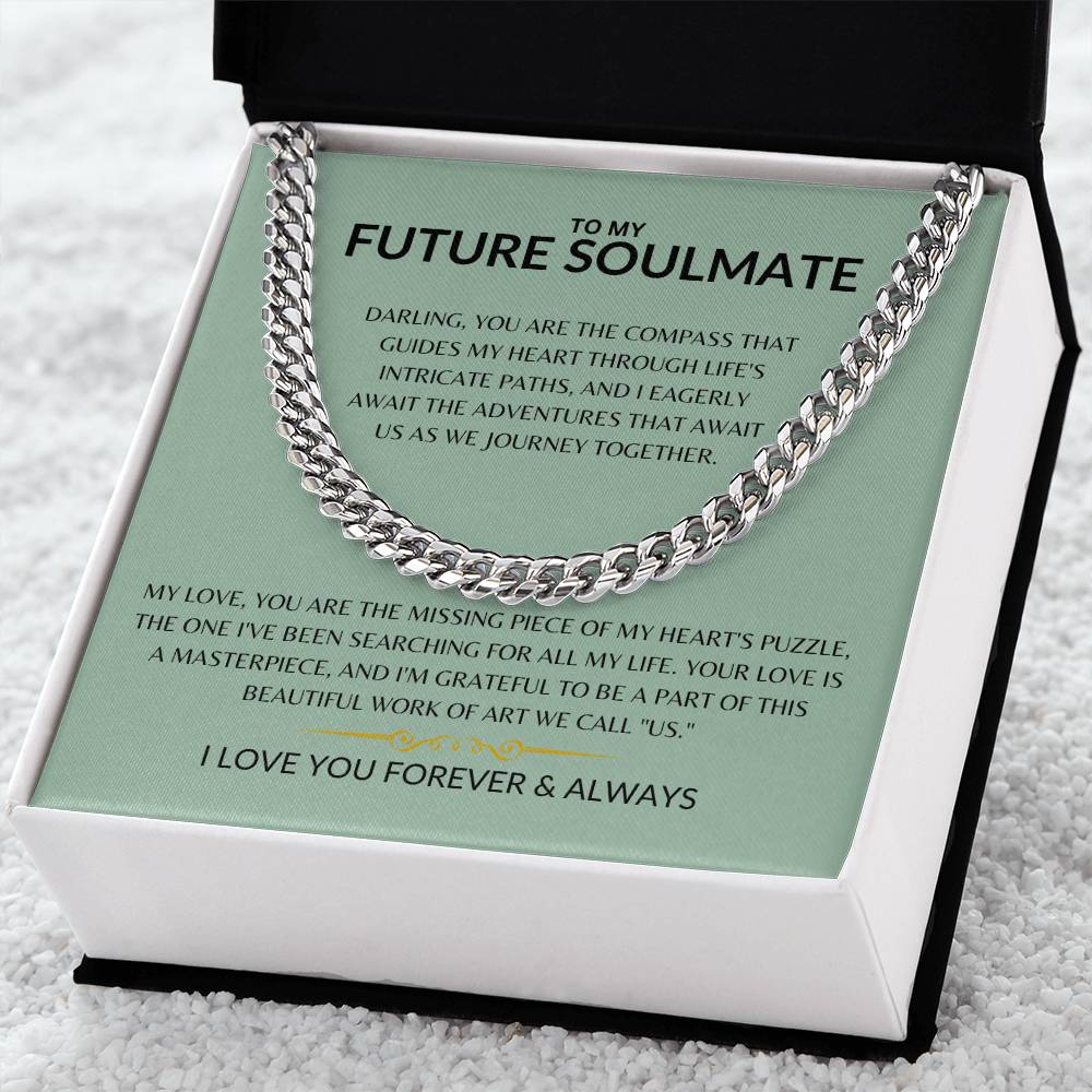 To My Future Husband - My Darling Soulmate - Cuban Link Chain