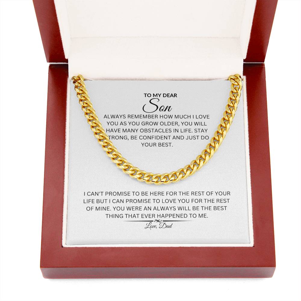 Son - Strong Heart - Cuban Link Chain