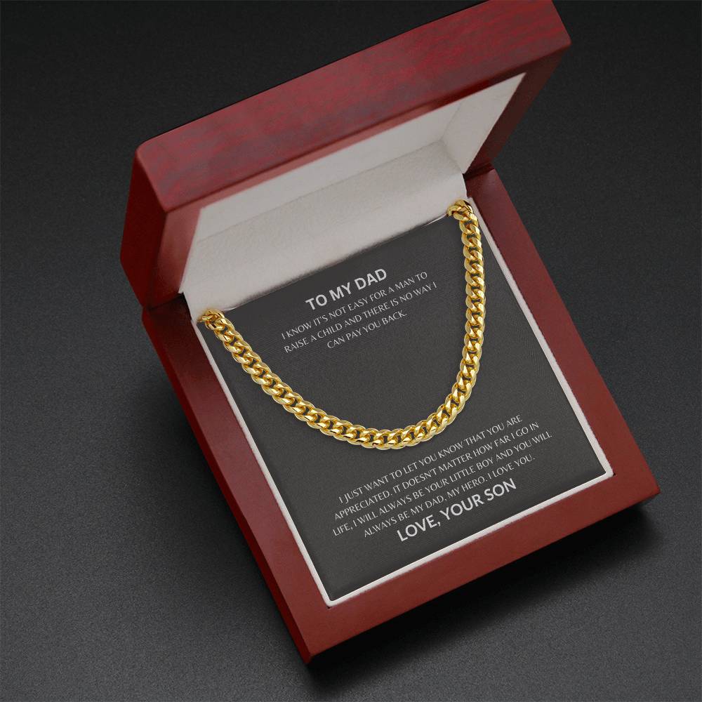 Dad - Educator - Cuban Link Chain