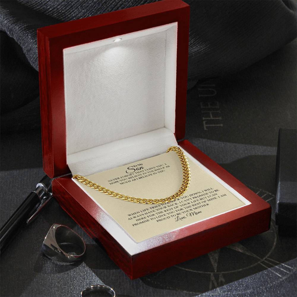 Son - Feel Loved - Cuban Link Chain