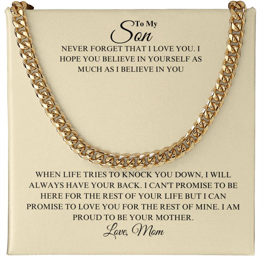 Son - Feel Loved - Cuban Link Chain