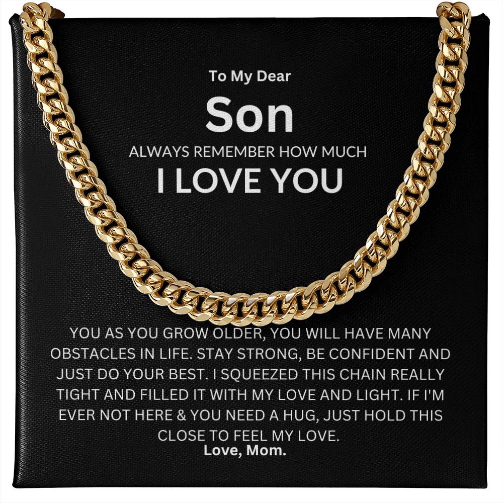 Son - My Pride - Cuban Link Chain