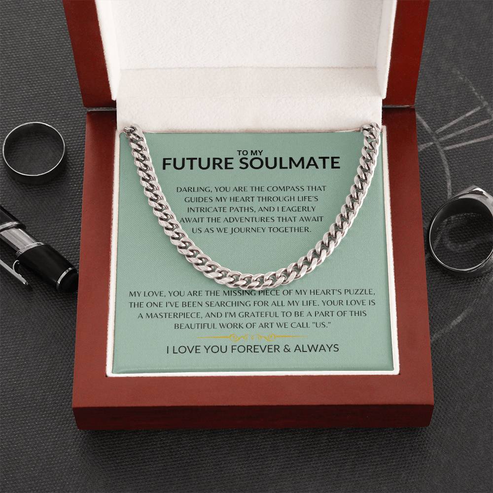 To My Future Husband - My Darling Soulmate - Cuban Link Chain