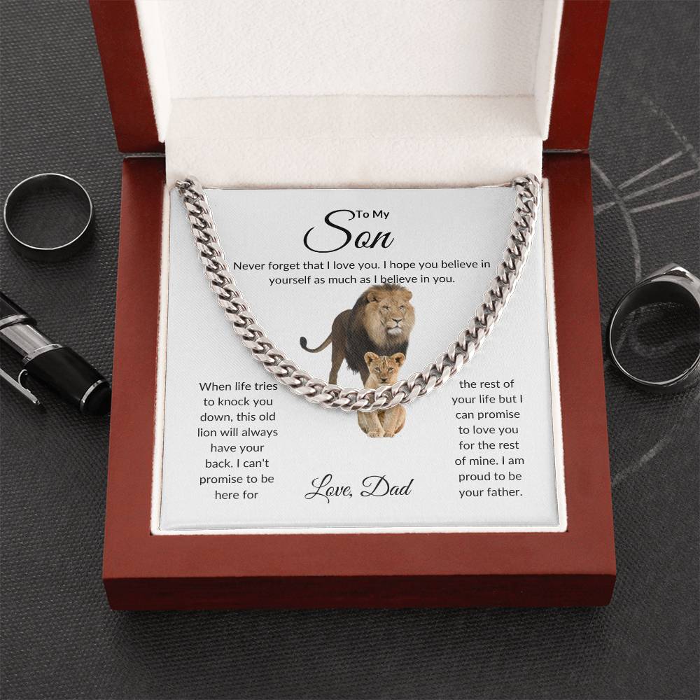 Son - Proud of You - Cuban Link Chain