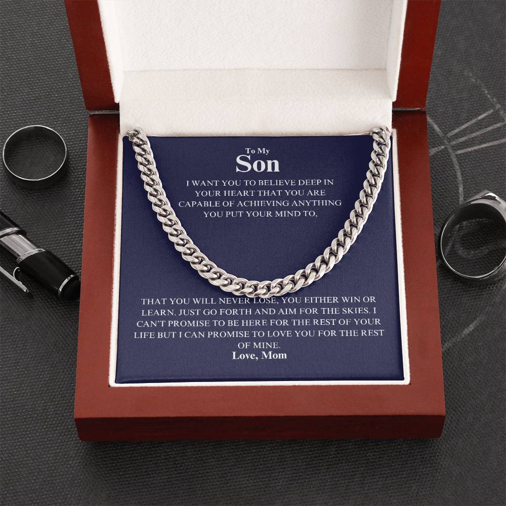 Son - Hugs - Cuban Link Chain